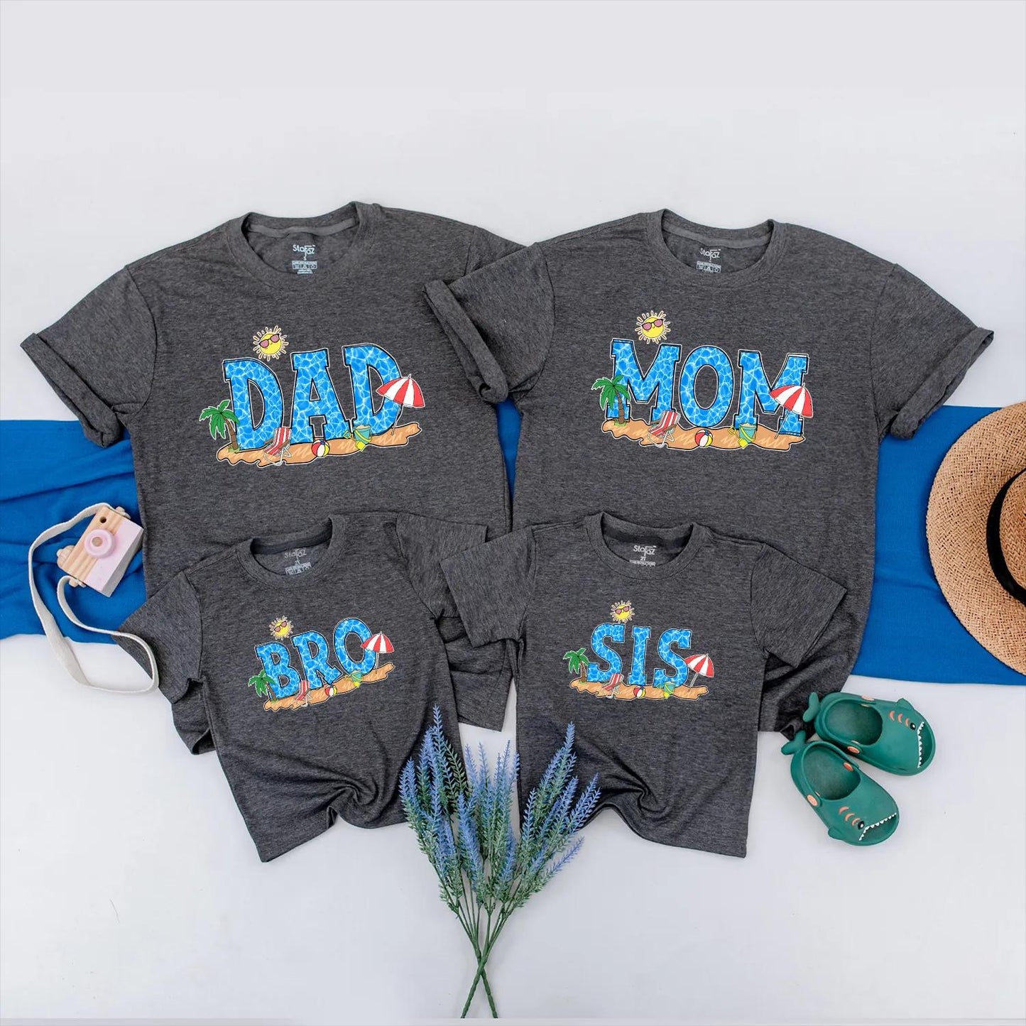 Personalized 1st Birthday Beach Party Shirt, Baby Boy or Girl Summer Outfit, Splash & Play, Fun Tropical Gift