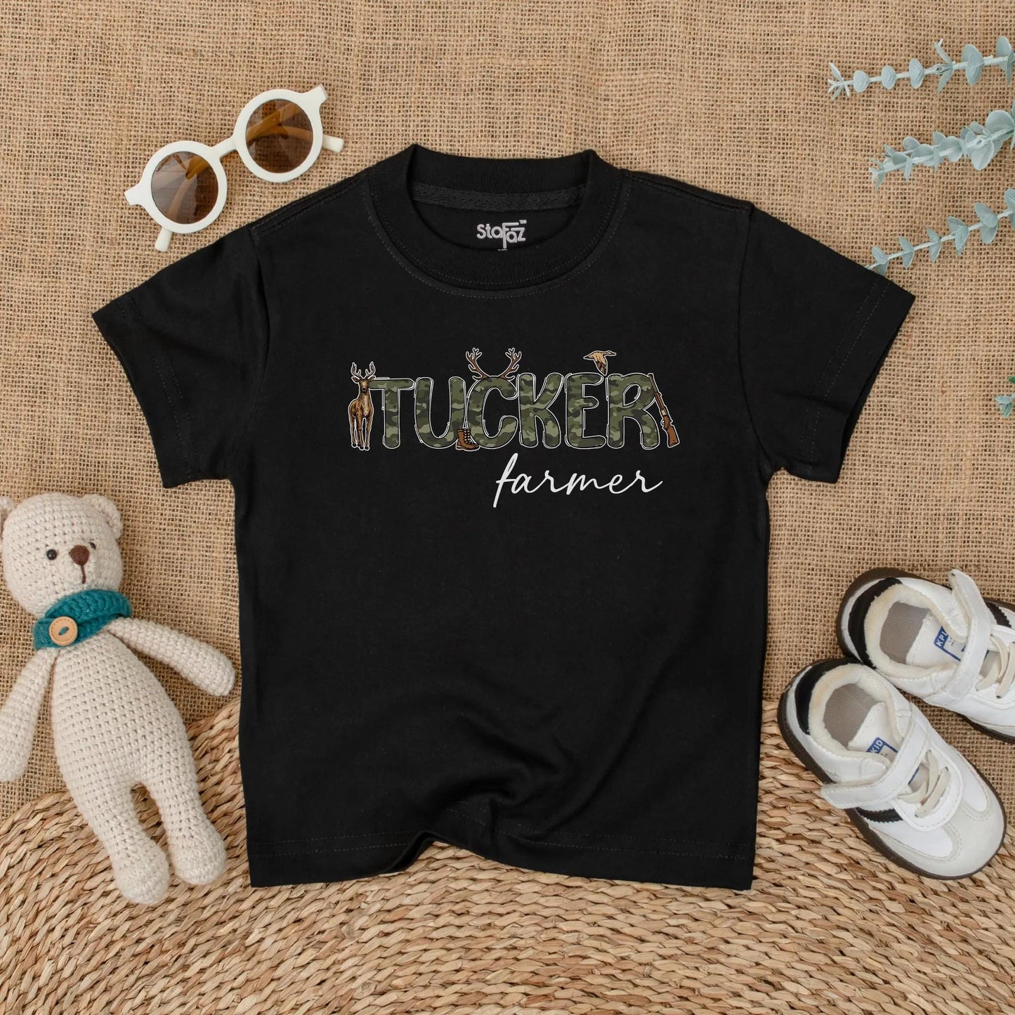 Custom Mallard Duck Camo Baby Romper Personalized 1st Birthday Outfit for Baby Boys Hunting Lover Gift