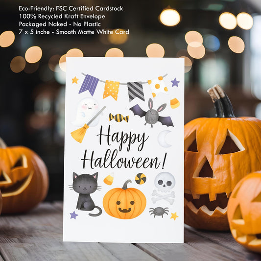 Matching Family Halloween Sweatshirts with Spooky Mama Mini Ghost & Checkered Pumpkin Design Baby's First Halloween Party Comfortable Outfit