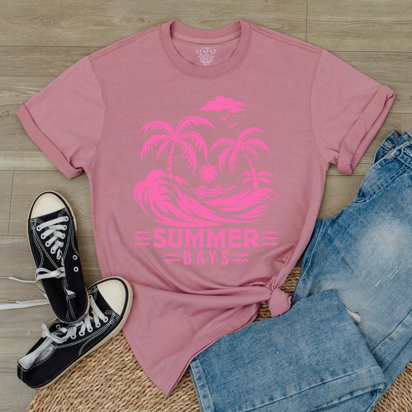 Coquette Seashell Shirt Coastal Summer Tee Beachy Shell Swim Shirt Ocean Bow & Lover Girl Gift, Seaside Cowgirl Vacation Outfit