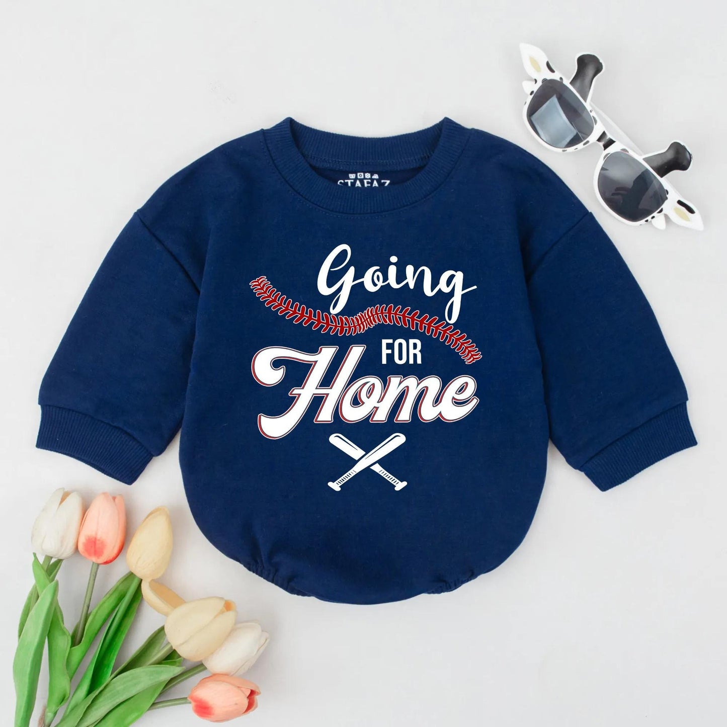 Baby Boy Long Sleeve Baseball Bubble Romper Retro Sporty Toddler Outfit Perfect Fall Clothes Newborn Baby Shower Gift Idea Style
