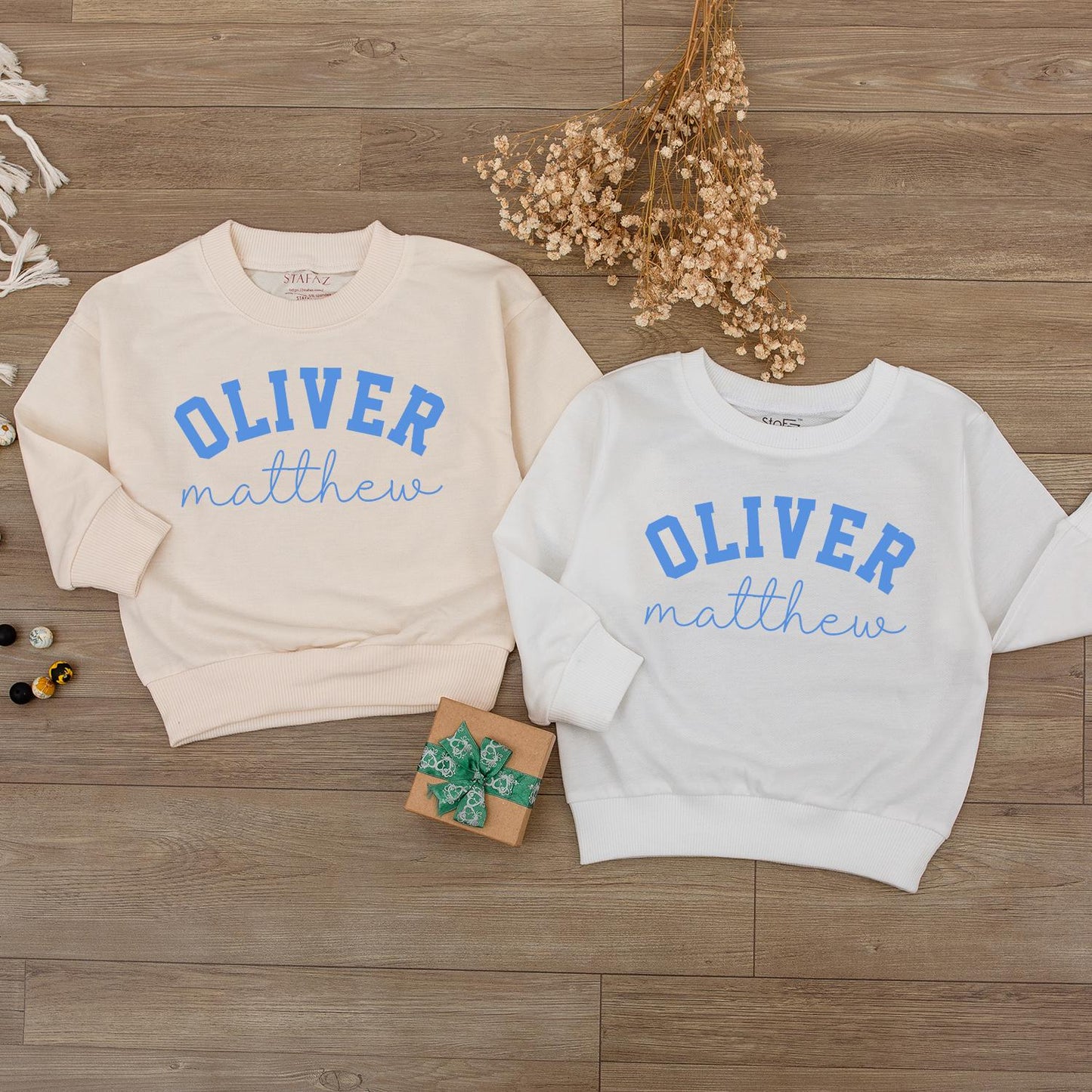 Custom Baby Boy Bubble Romper | Personalized First & Middle Name Outfit | Baby Shower Gift | Cute Infant Coming Home Clothes