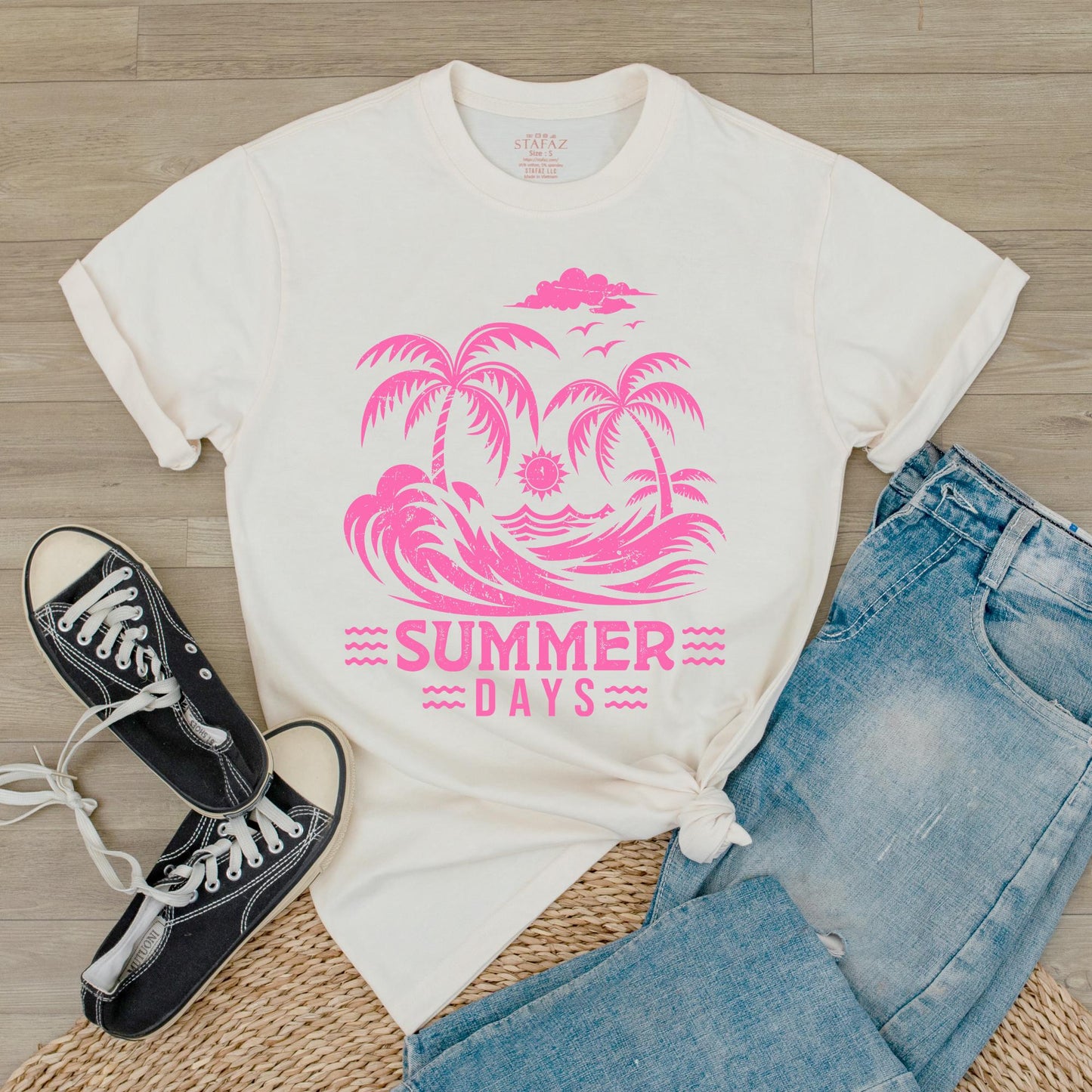 Coquette Seashell Shirt Coastal Summer Tee Beachy Shell Swim Shirt Ocean Bow & Lover Girl Gift, Seaside Cowgirl Vacation Outfit
