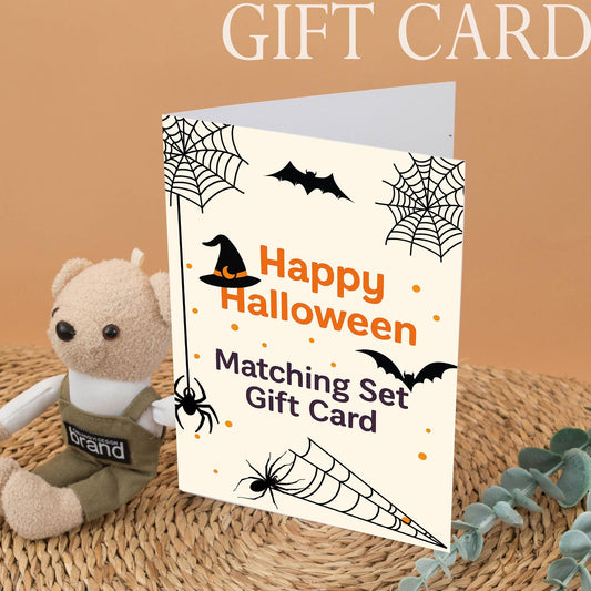 Custom Mommy and Me Witchy Halloween Sweatshirts Baby Rompers with Mama Mini Bold Text Witch Hat Spiderweb Broom Bats Orange Design Personalized Sleeve