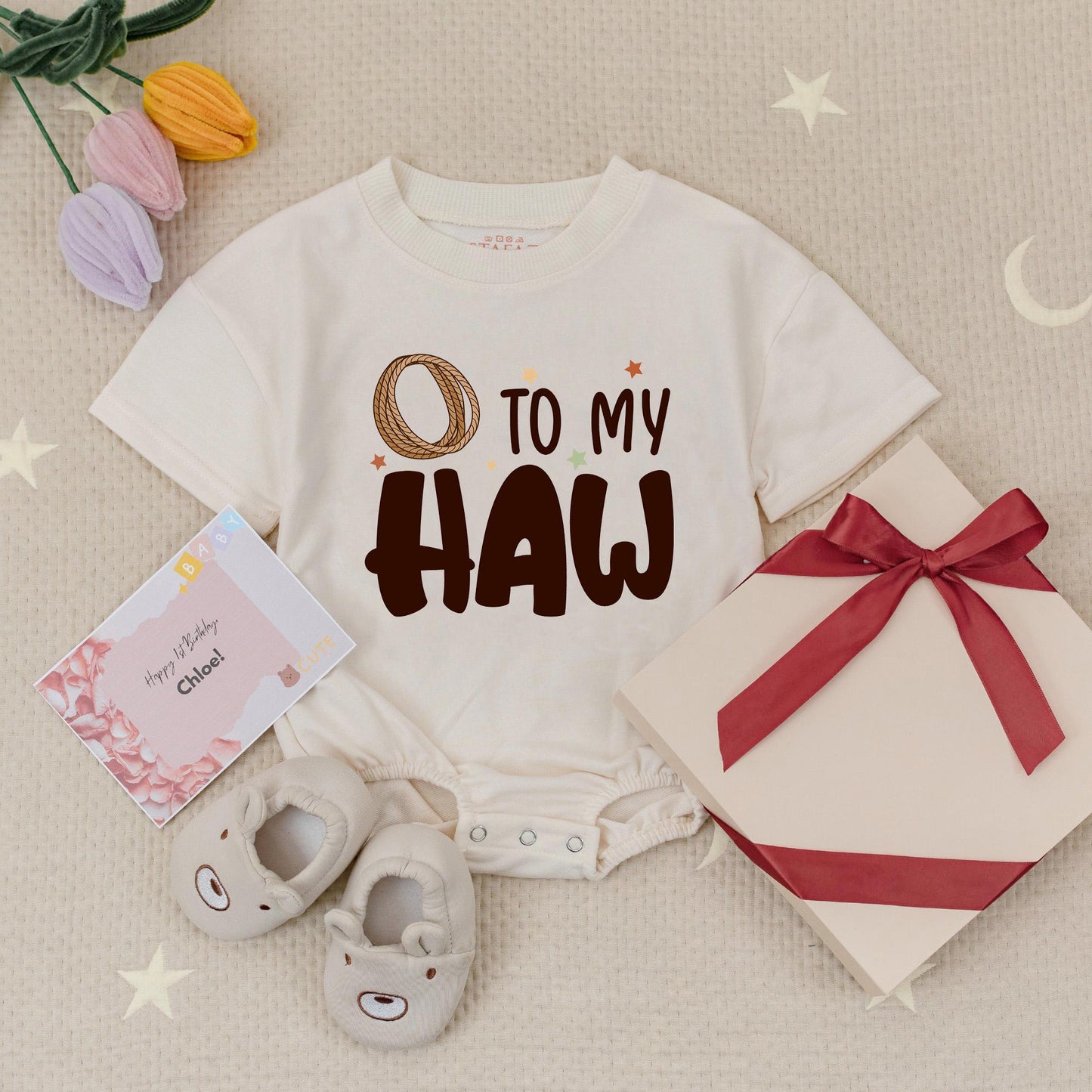 Matching Twins You're The Yee To My Haw Baby Romper Set Funny Western Cowboy Bodysuits Country Baby Shower Gift Cute Infant Outfit