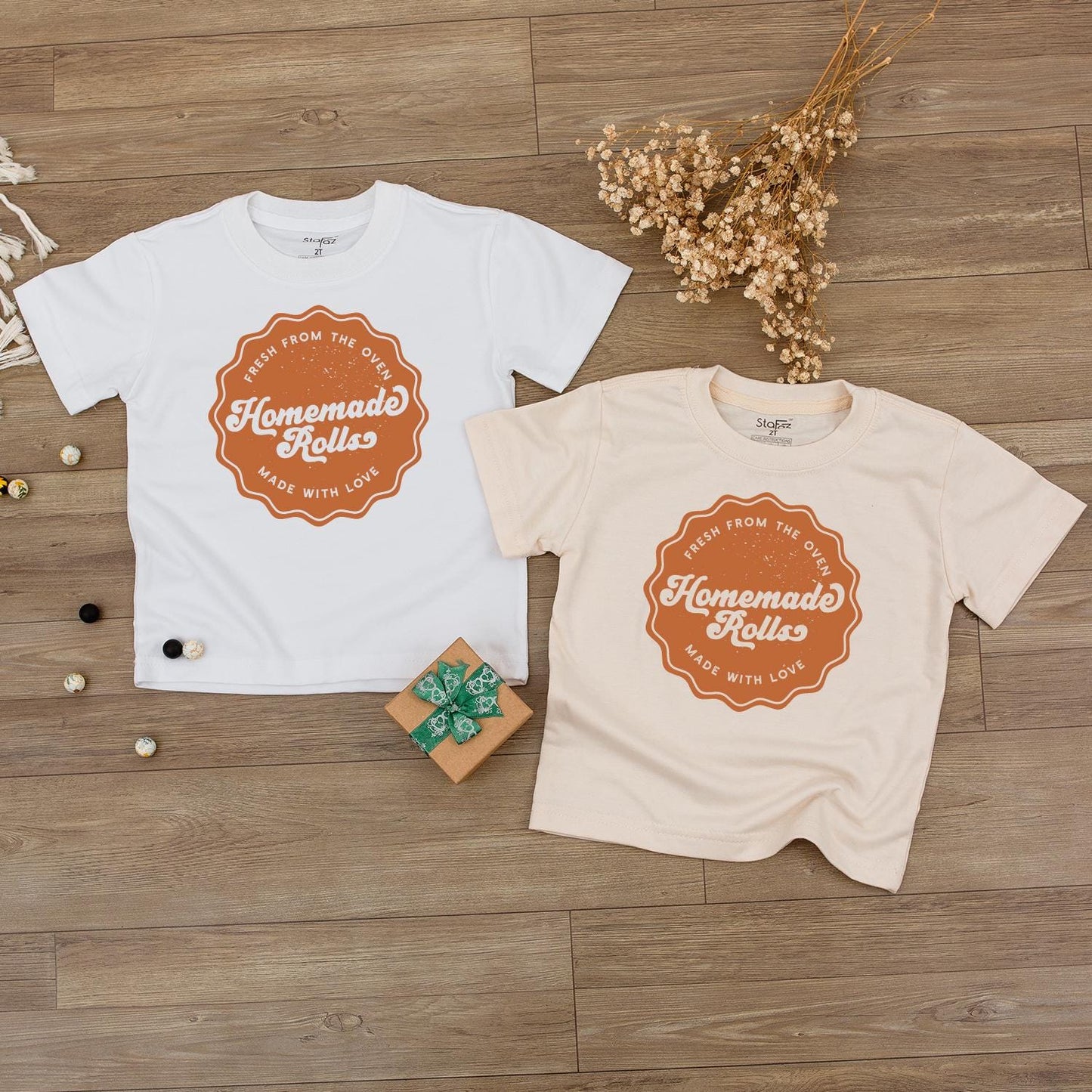 Funny Homemade Rolls Retro Baby Romper Natural Cotton Autumn Toddler Clothes Thanksgiving Day Baby Bodysuit Chunky Infant Gift