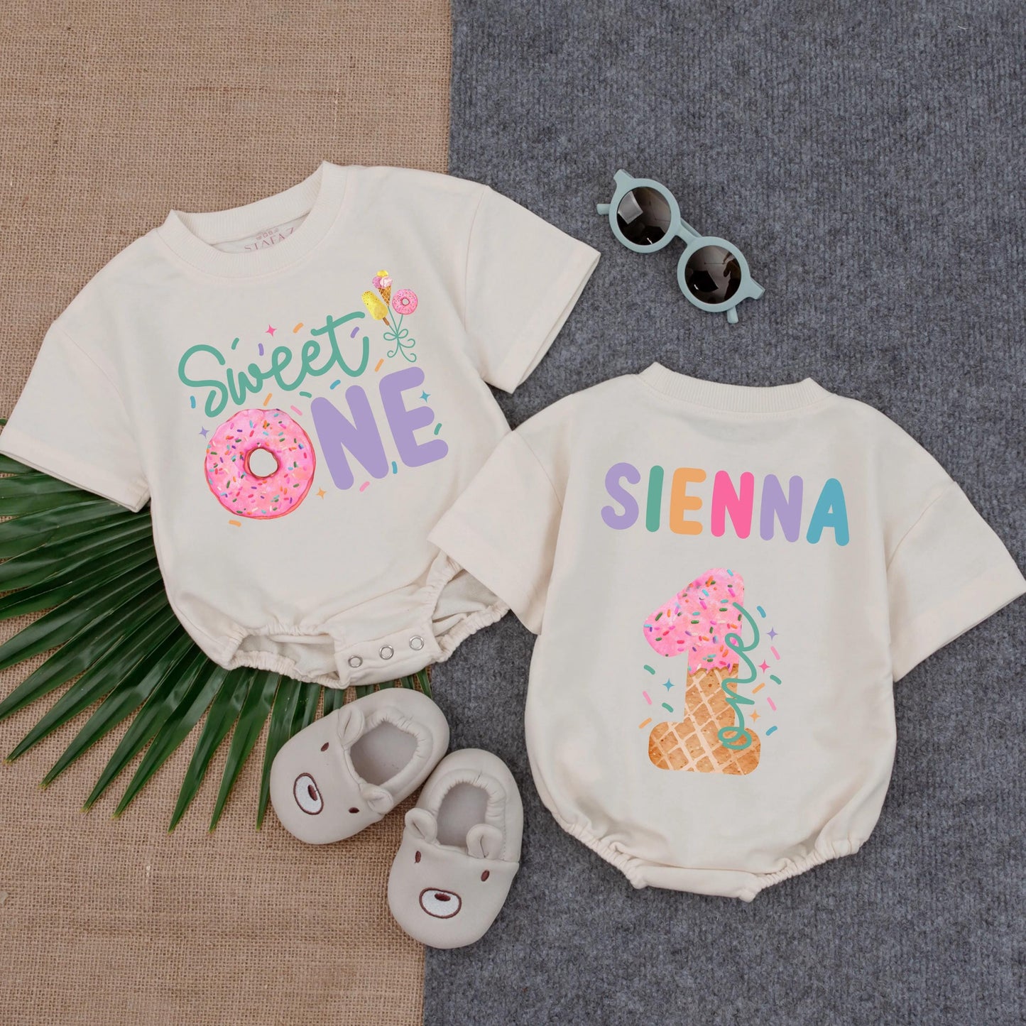 Train To One First Birthday Romper Baby Boy Clothes 1st Birthday Gift One Year Old Outfit Cute Toddler Design Baby Boy Gift