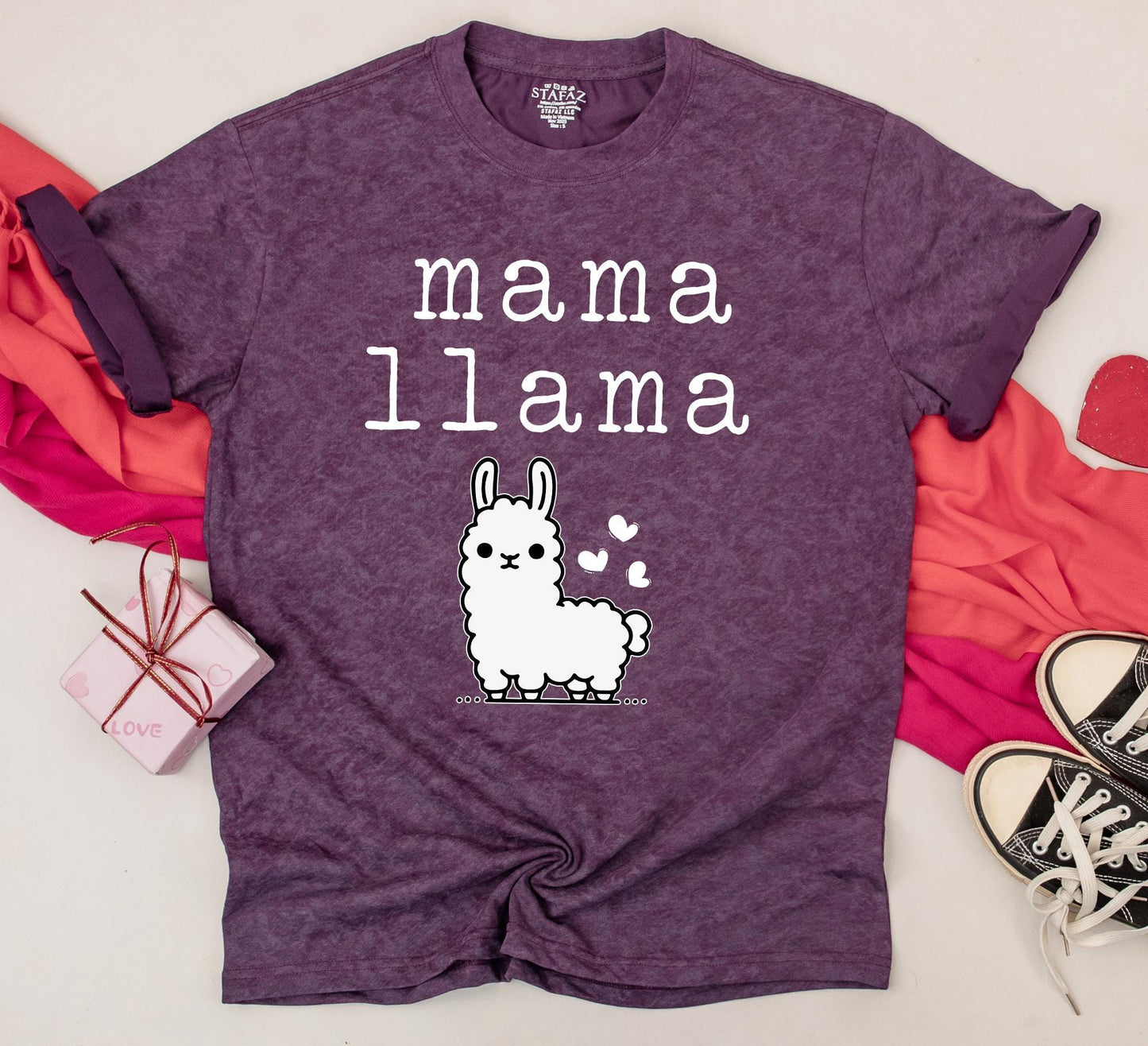 Mommy and Me Llama Family Matching Outfits Little Llama Baby Romper for Boys Girls Baby Shower Gift