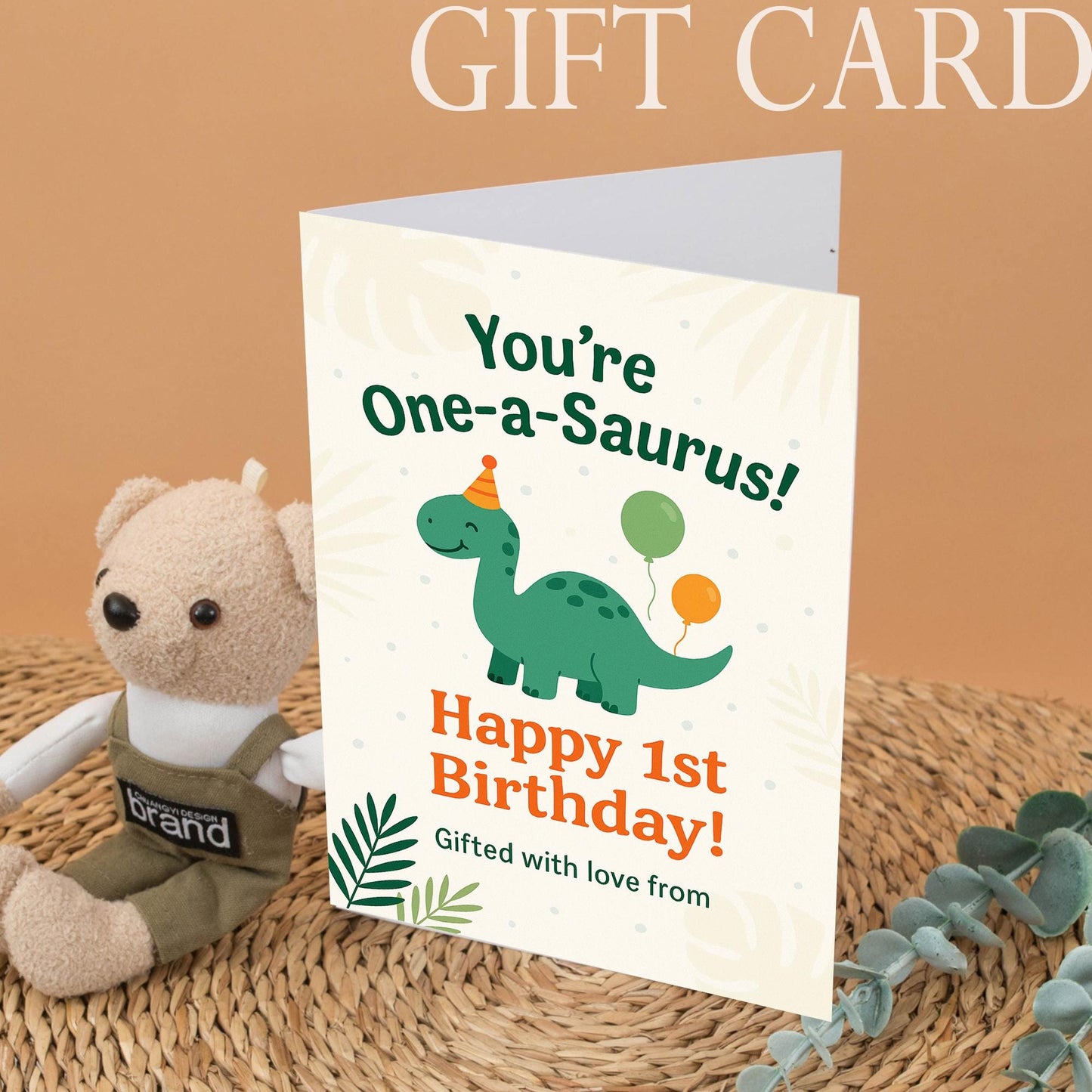 Alex's 1st Birthday Dinosaur Romper Cute Dino Scale Pattern "I Am One" Outfit for Baby Boys