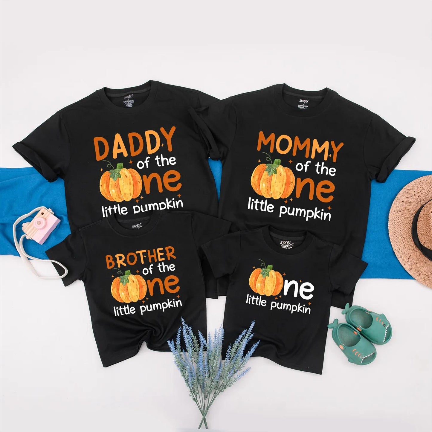 Matching Family Pumpkin Birthday Shirts: Daddy, Mommy, Sister, & Little Pumpkin Fall 1st Birthday Outfits