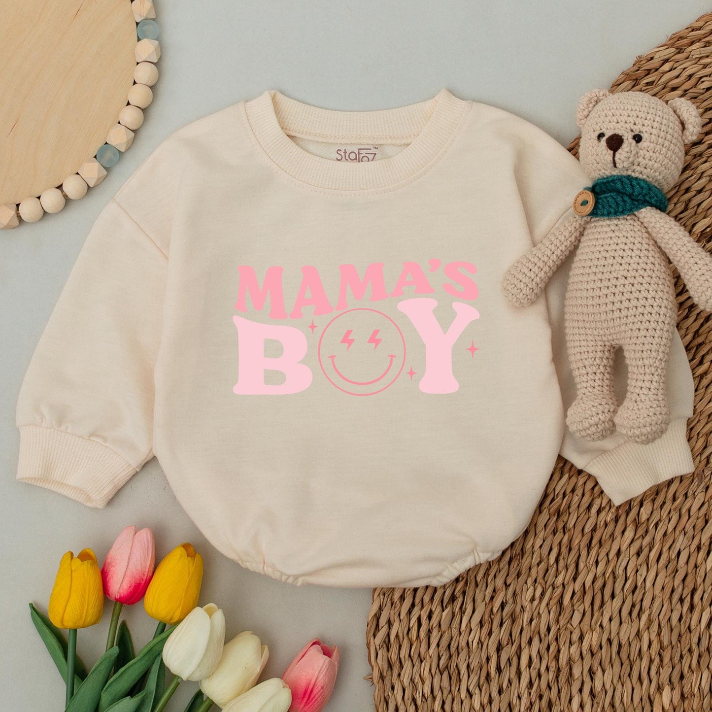 Matching Mama and Mama's Boy Pink Retro Shirts, Mommy & Me Family Outfits, Birthday Gift for Son, Cotton Tee