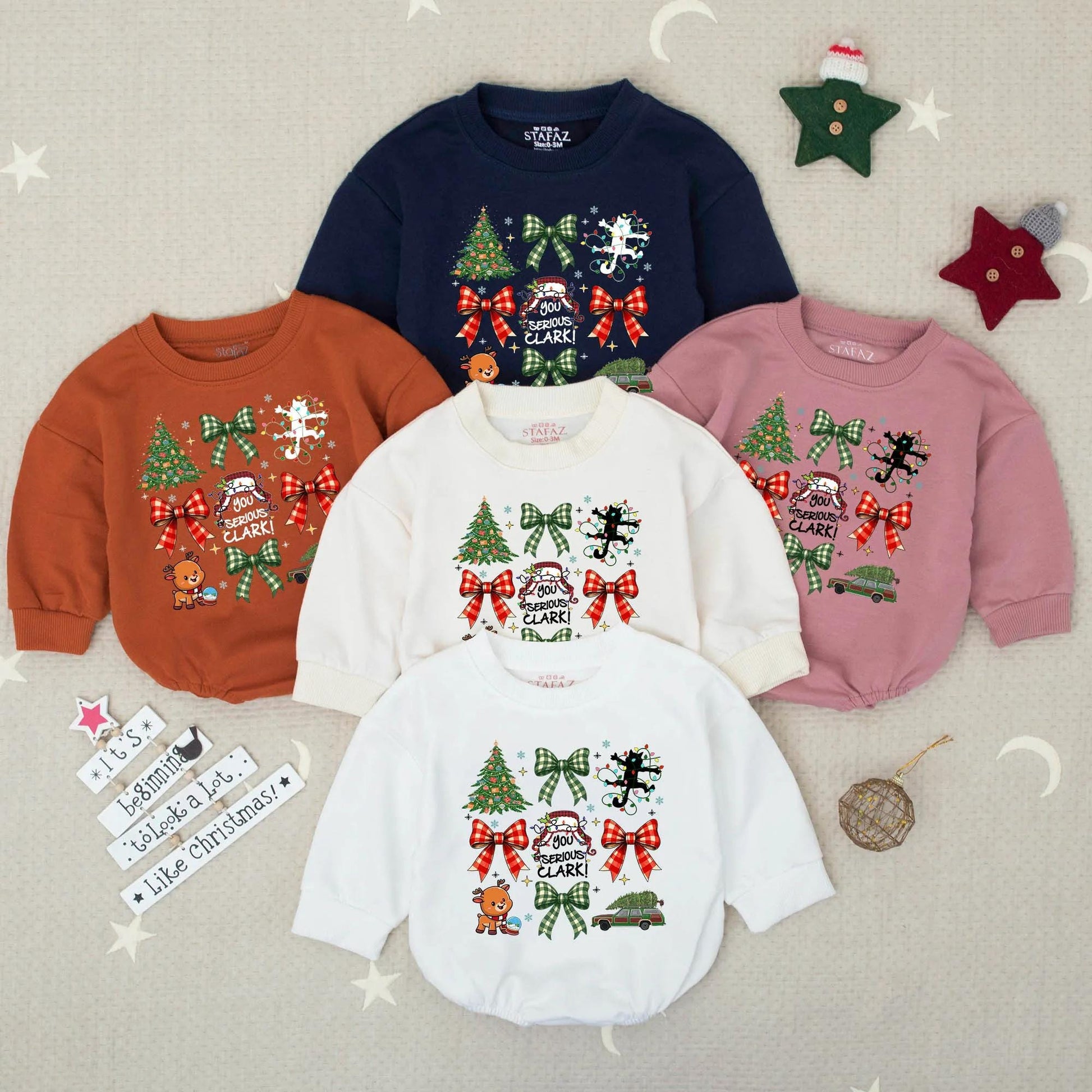 Christmas Baby Outfit! Red Truck Newborn Bubble Romper, Holiday Reindeer & Tree Design, First Christmas Toddler Clothes, Xmas Gift, Baby Shower