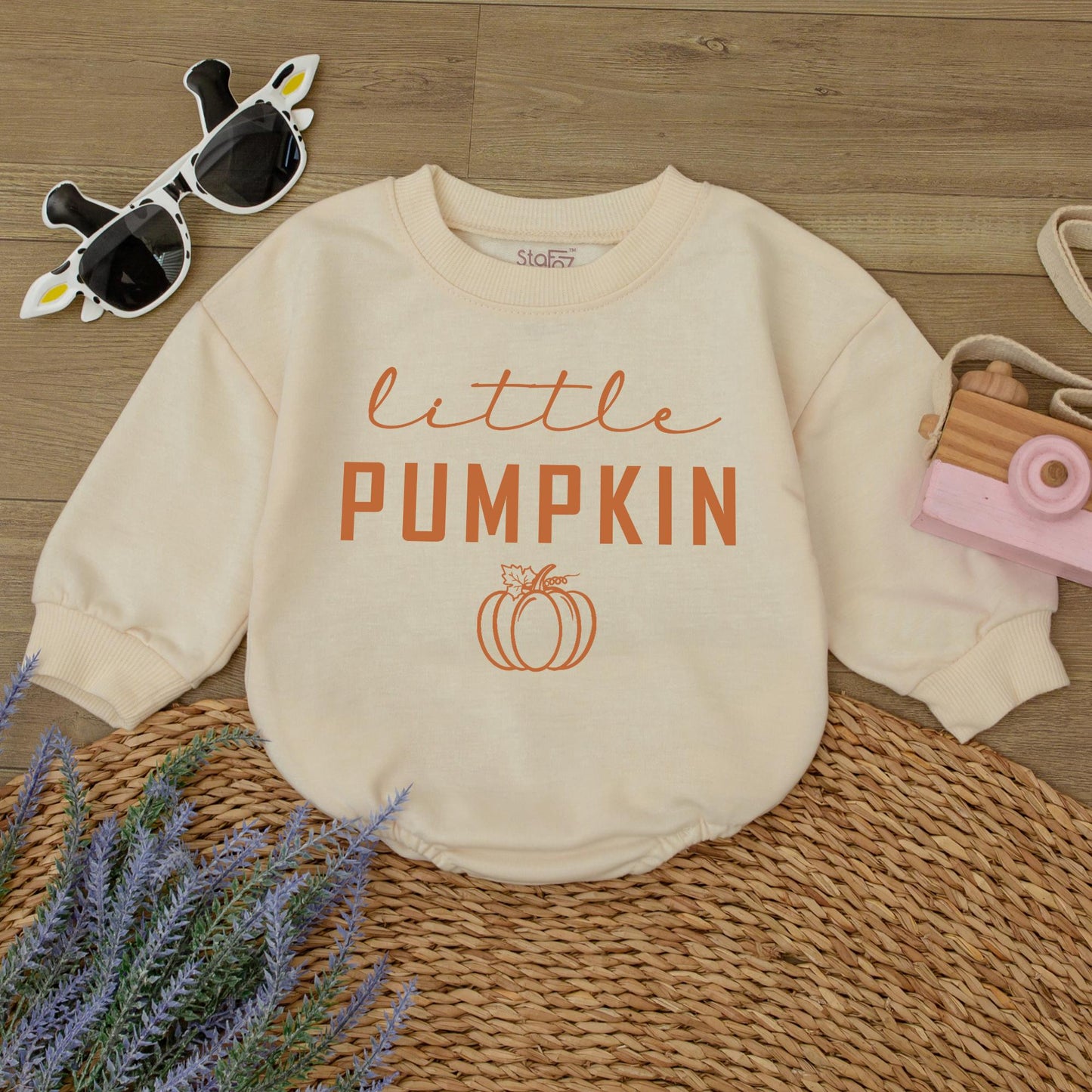 Personalized Matching Family Pumpkin Sweatshirts featuring Mama Daddy Little Baby designs Retro Fall Halloween Season Gifts