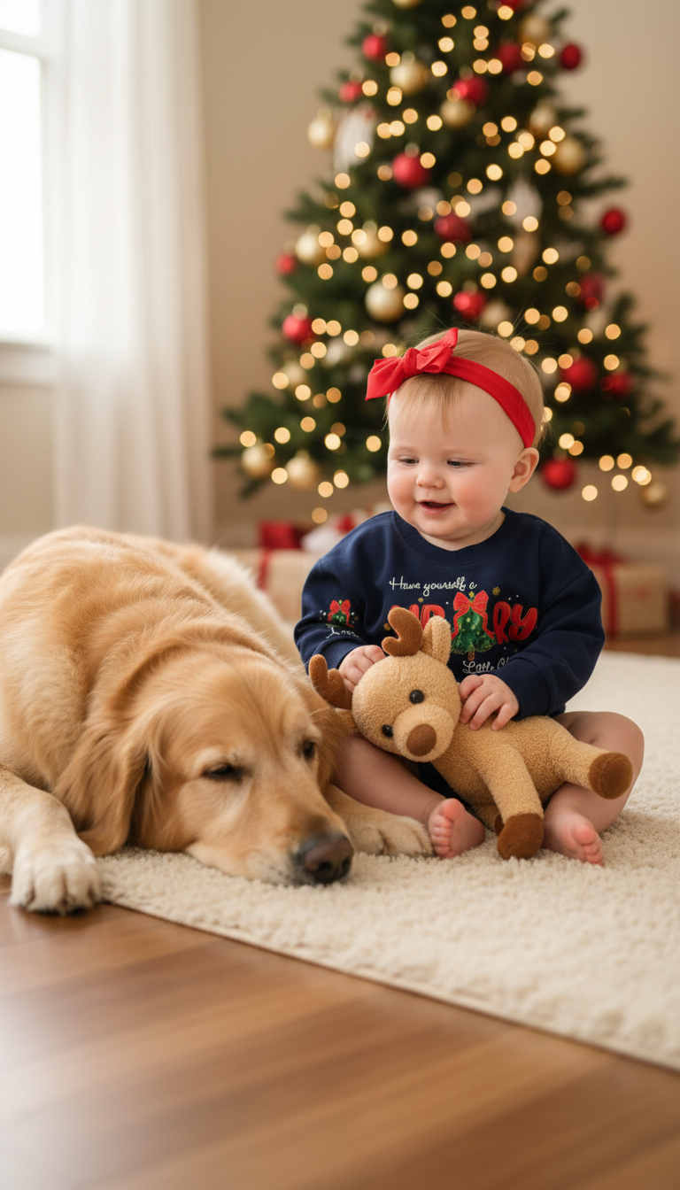 Personalized Merry Little Christmas Romper, Amelia's First Christmas Outfit, Bow Bodysuit, Winter Girl Clothes, Baby Shower Gift, Festive Holiday Romper Clothes