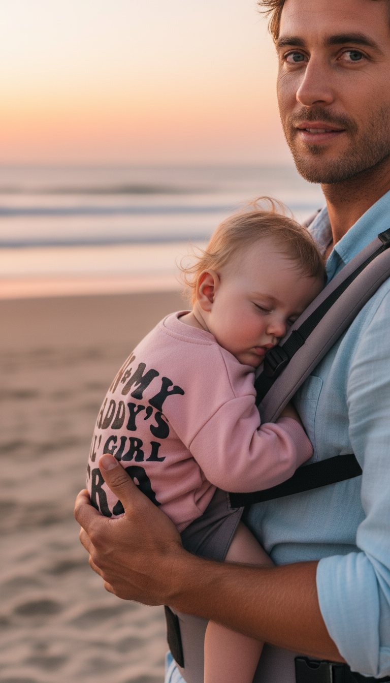 Daddy's Girl Romper & Bodysuit Baby Girl Outfit, Soft Cotton Gift for Baby, Coming Home Outfit, Daddy & Me Clothes