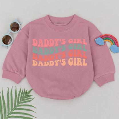 Daddy's Girl Romper - Ideal New Dad Gift, Baby Girl Outfit & Father's Day Treat