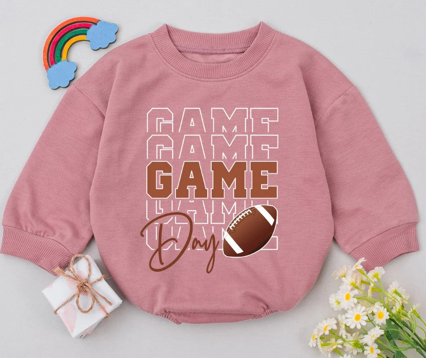Retro Football Baby Outfit: Season's Trendy Design for Tiny Fans!