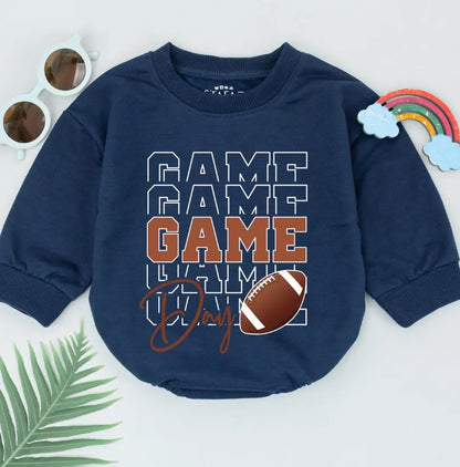 Retro Football Baby Outfit: Season's Trendy Design for Tiny Fans!