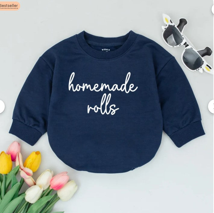 Retro Fall Baby Romper, Funny Thanksgiving Bodysuit, Charming Baby Gift
