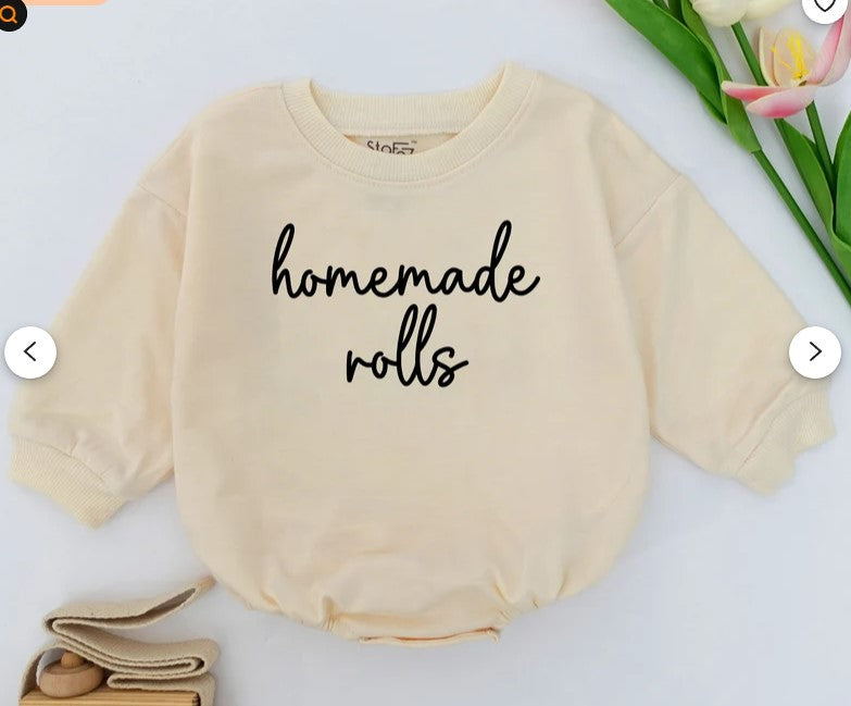 Retro Fall Baby Romper, Funny Thanksgiving Bodysuit, Charming Baby Gift