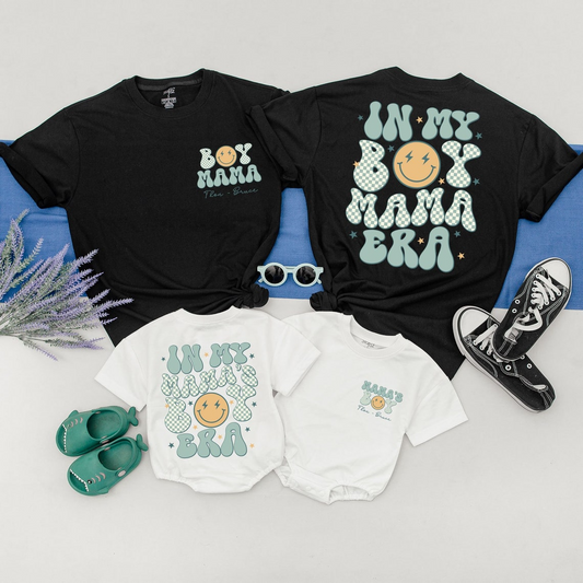 Boy Mama Retro Shirt, Ideal Gift for Mom of Boys, New Mother's Day Gift