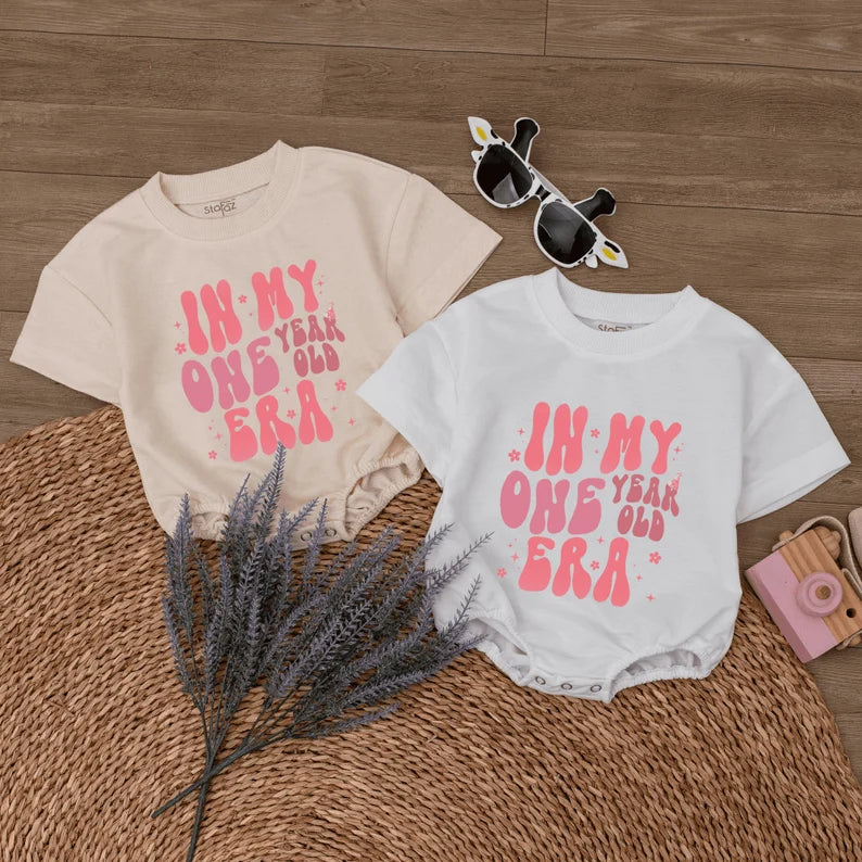Unique 1st Birthday Girl Romper: One Year Old Era Outfit and Gift