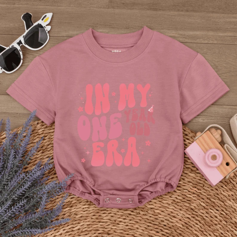 Unique 1st Birthday Girl Romper: One Year Old Era Outfit and Gift