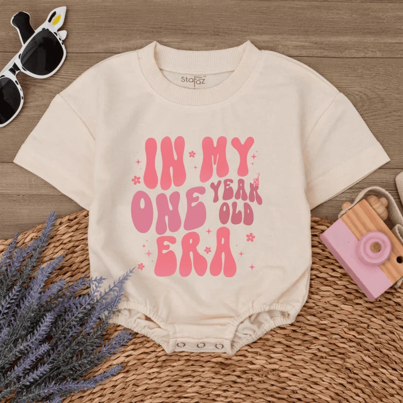 Unique 1st Birthday Girl Romper: One Year Old Era Outfit and Gift
