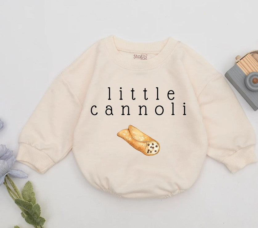 Adorable Little Cannoli Infant Bodysuit – Perfect Italian Baby Shower Gift
