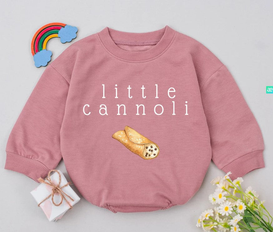Adorable Little Cannoli Infant Bodysuit – Perfect Italian Baby Shower Gift