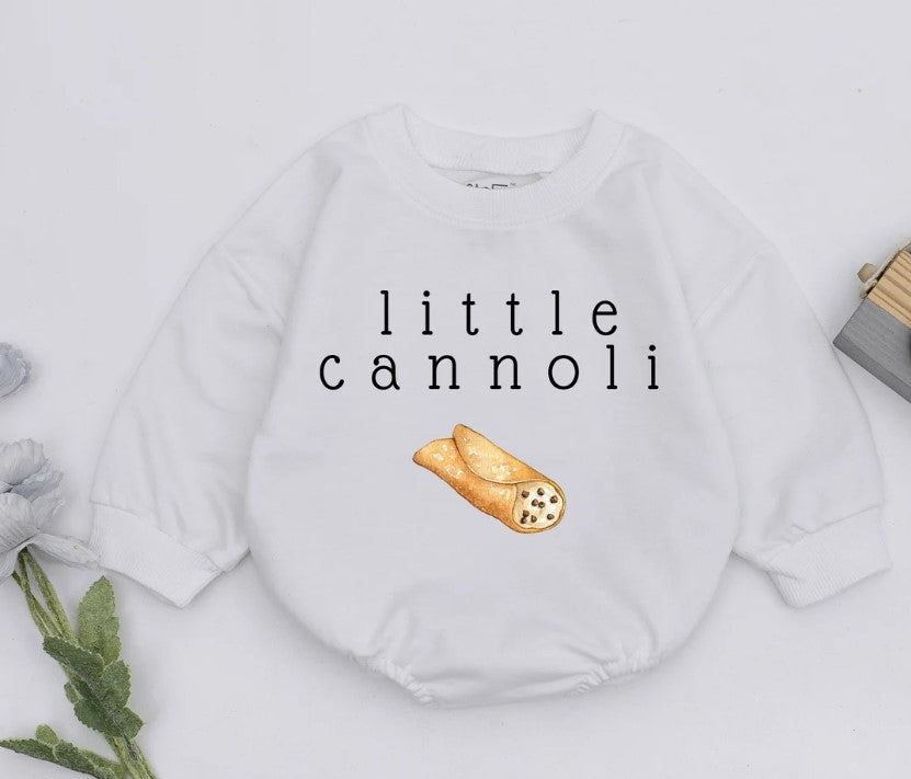 Adorable Little Cannoli Infant Bodysuit – Perfect Italian Baby Shower Gift