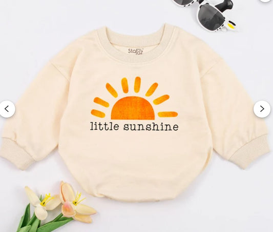 Sunshine Baby Romper: Unisex, Boho & Hipster Style - Perfect Baby Shower Gift