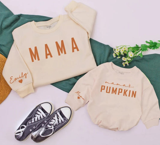 Thanksgiving Family Outfits - Matching Mommy and Me, Fall Sweatshirts