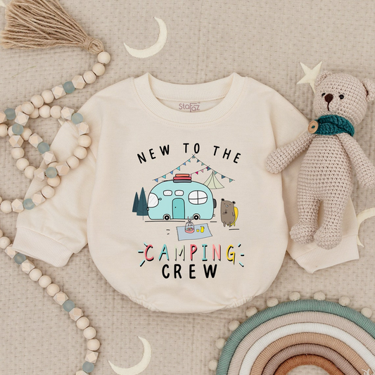 Adventurous Baby Camping Bodysuit - Ideal Gift for Baby Shower 2025
