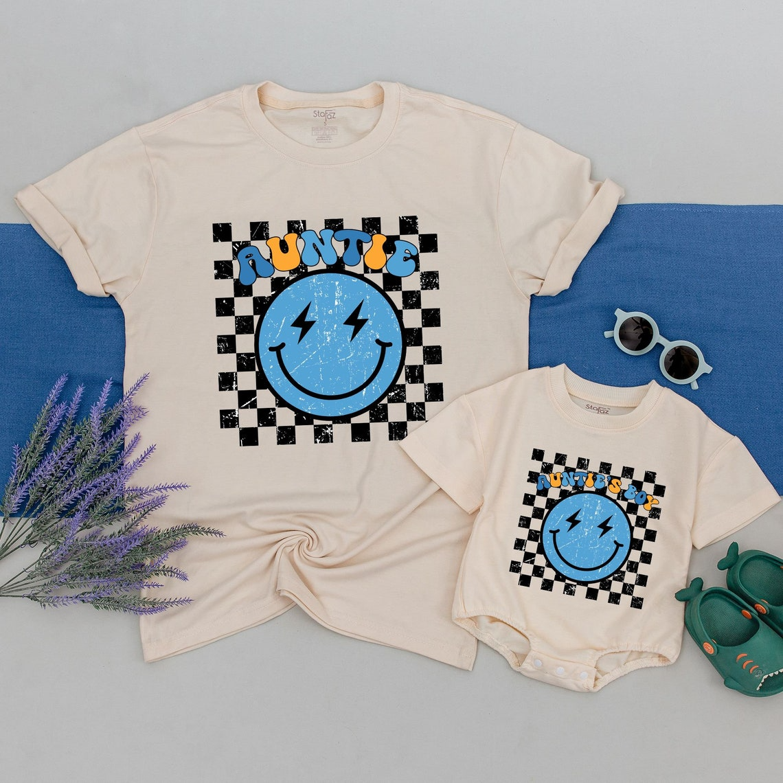 Unique Auntie and Me Matching Shirts - A Special Gift for Aunts and Kids