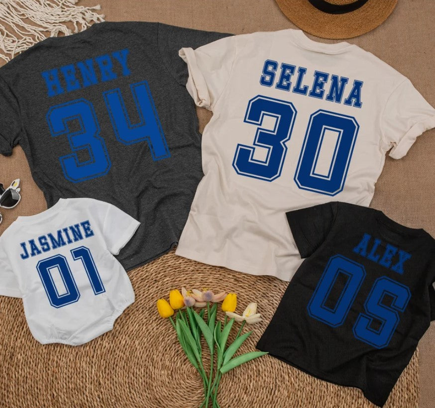First Birthday Baseball Tee for Boys: Rookie of The Year & Family Shirts