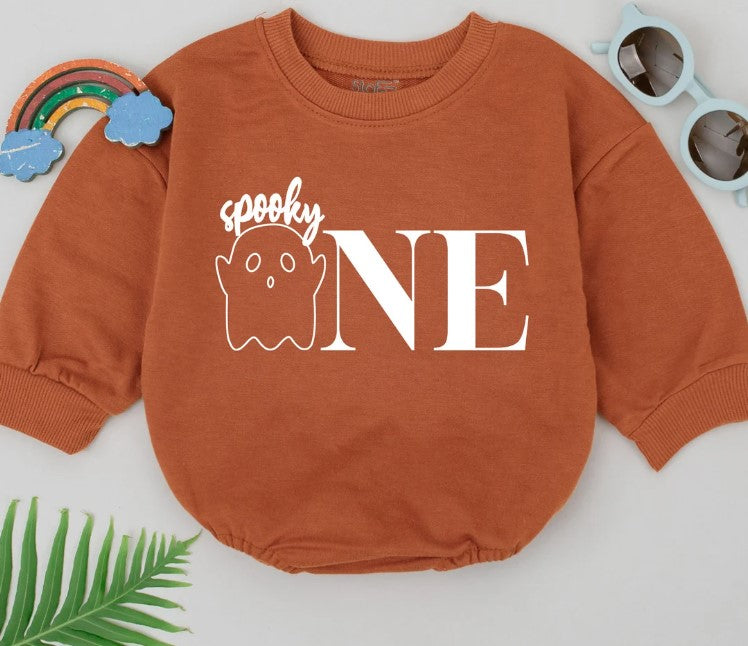 Baby's 1st Halloween Birthday Romper - Spooky & Cute Autumn Outfit Gift