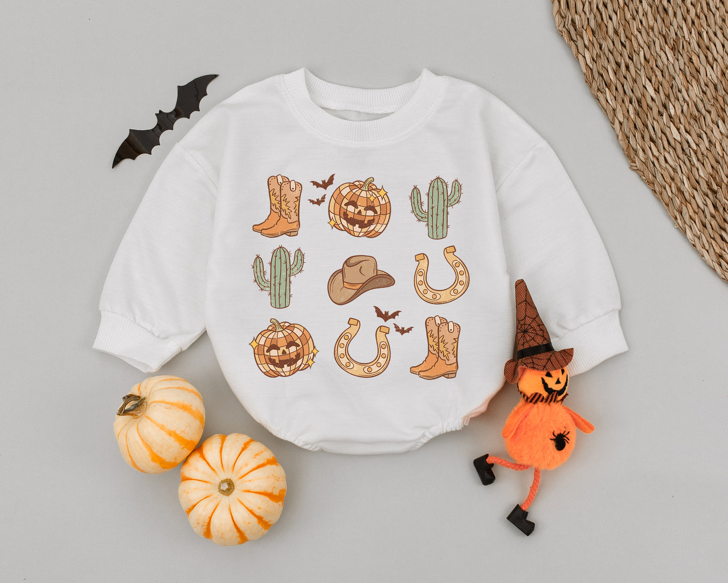First Halloween Baby Romper - Western Style Costumes for Boys & Girls