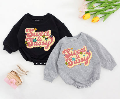 Groovy Baby Romper: Sweet Toddler Sweater, Perfect Shower Gift