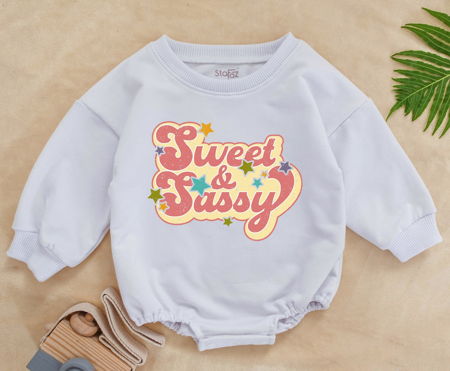 Groovy Baby Romper: Sweet Toddler Sweater, Perfect Shower Gift