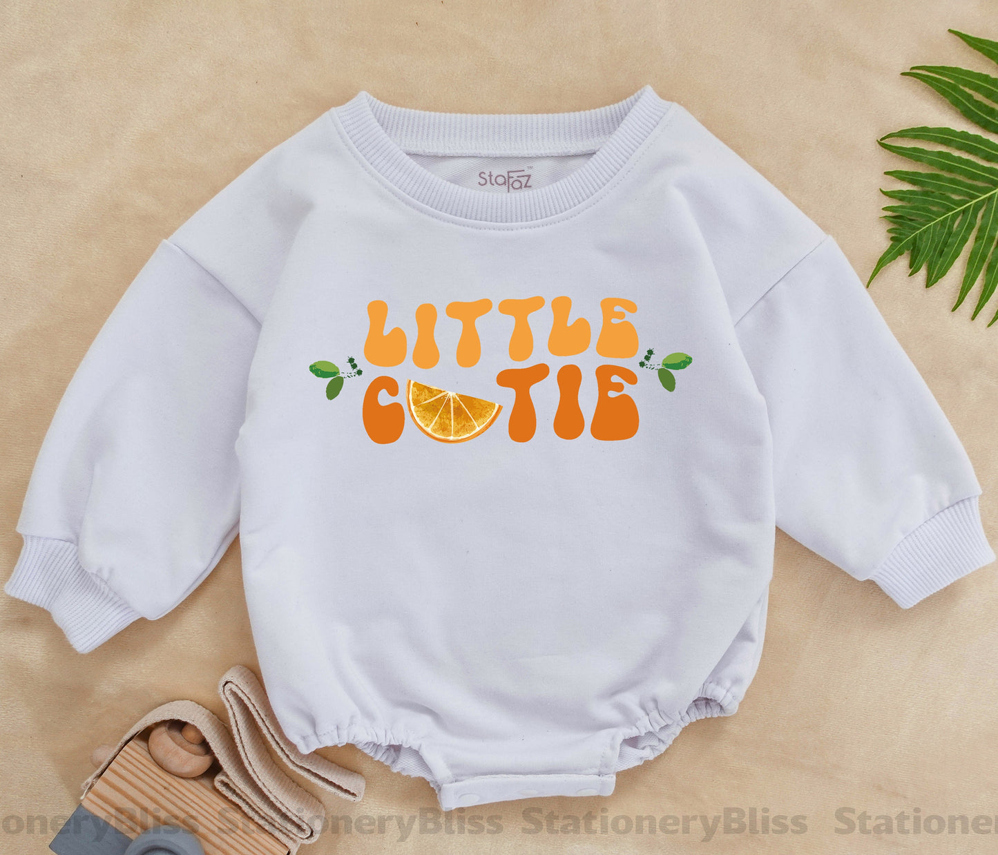 Little Cutie Retro Romper | Gender Neutral Baby Onesie Gift