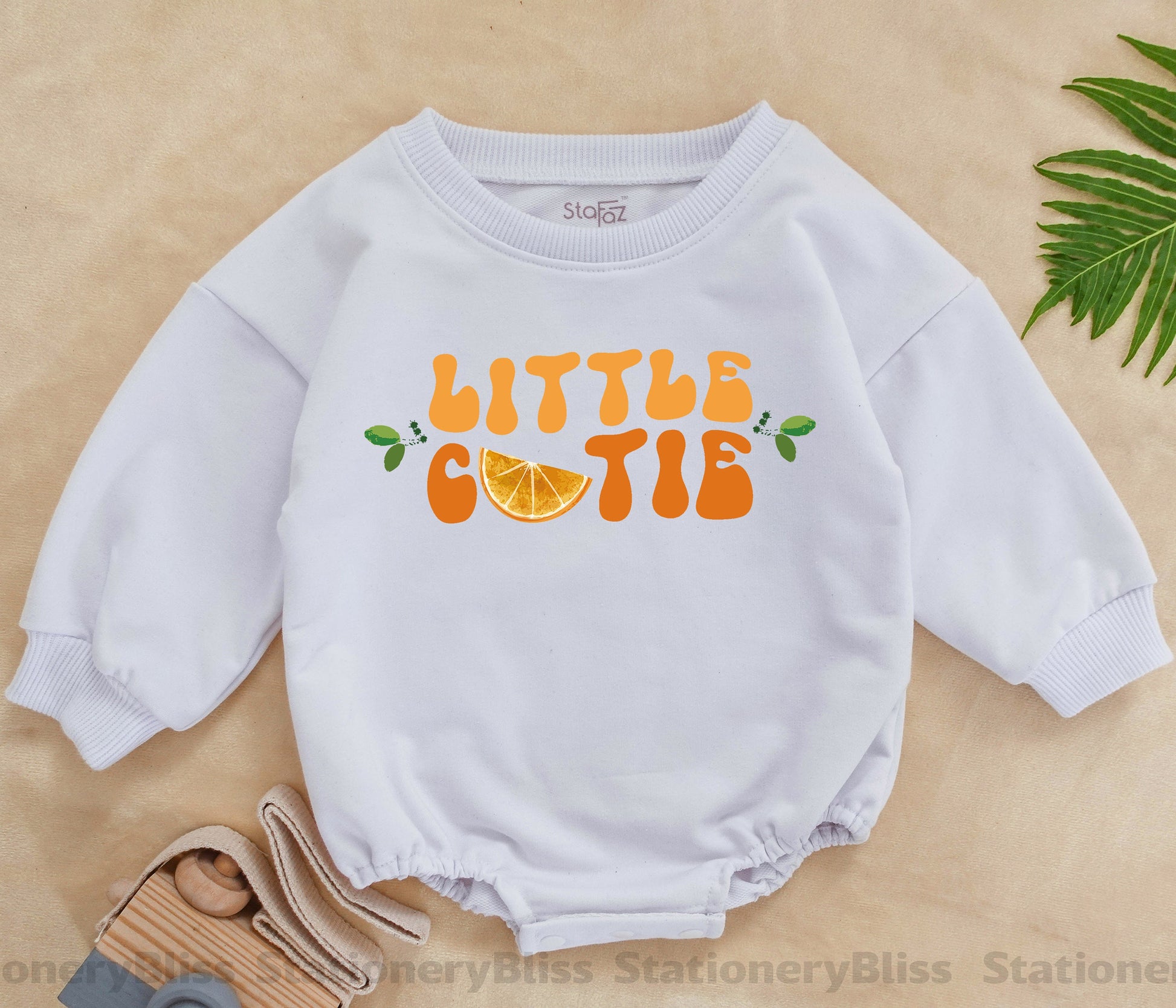 Little Cutie Retro Romper | Gender Neutral Baby Onesie Gift