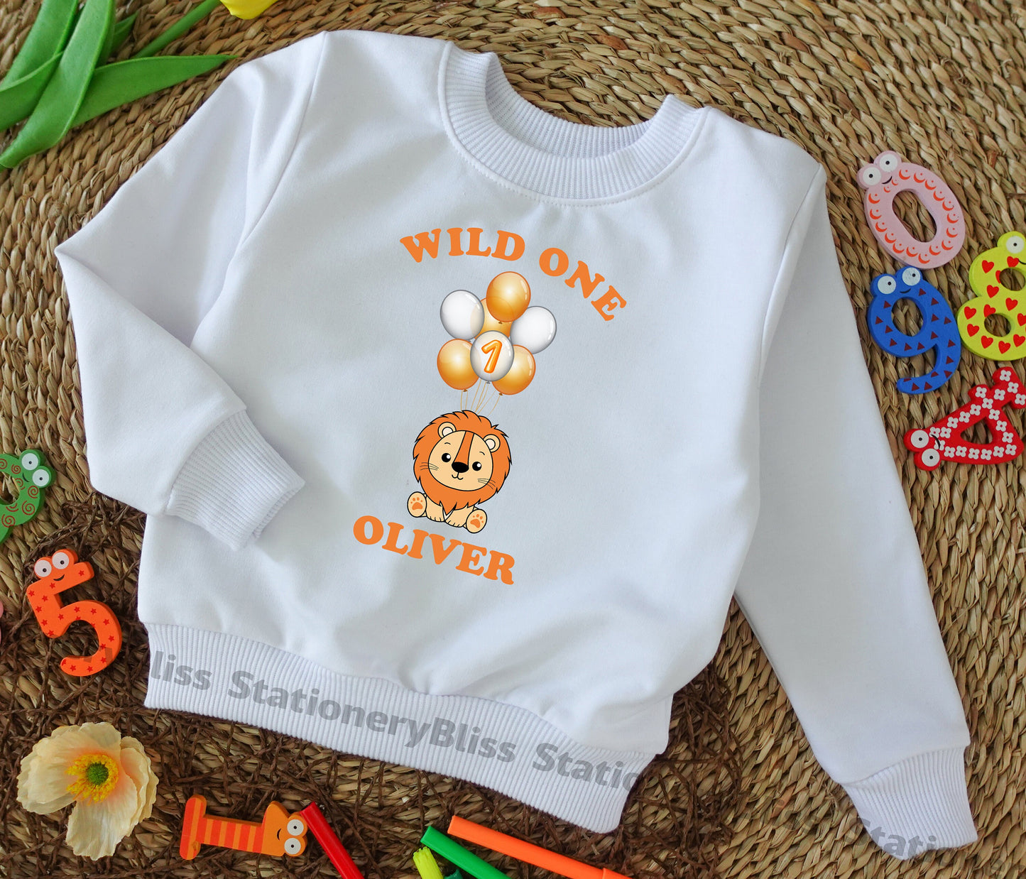 Wild One Birthday Romper - Gender Neutral 1st Birthday Bodysuit Gift