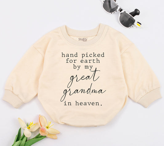 Heaven-Sent Romper: Perfect Memorial Baby Shower Gift Idea