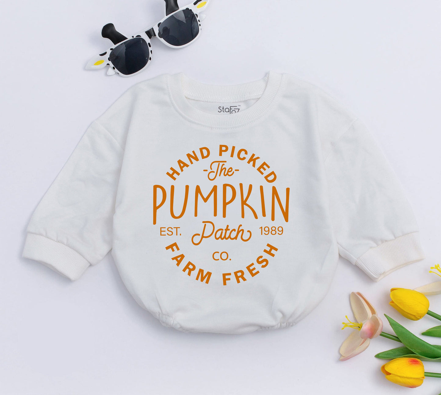 Autumn Baby Pumpkin Romper: Perfect Fall & Thanksgiving Outfit