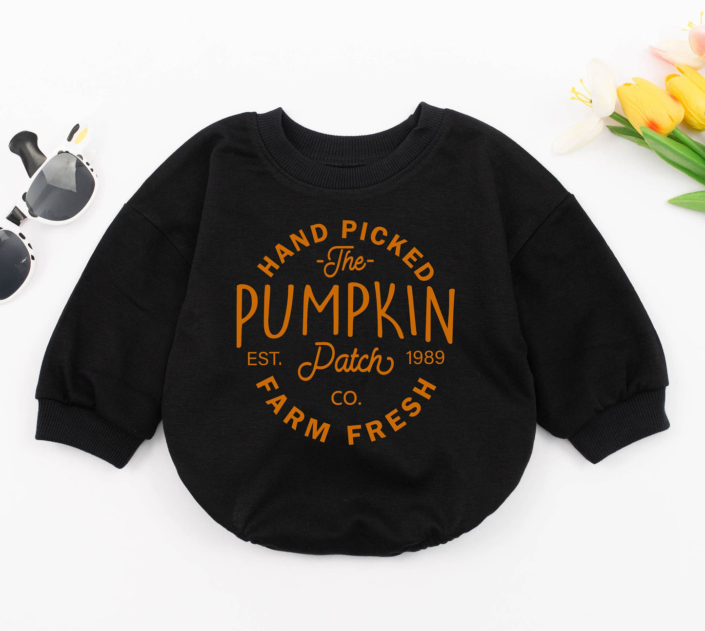 Autumn Baby Pumpkin Romper: Perfect Fall & Thanksgiving Outfit