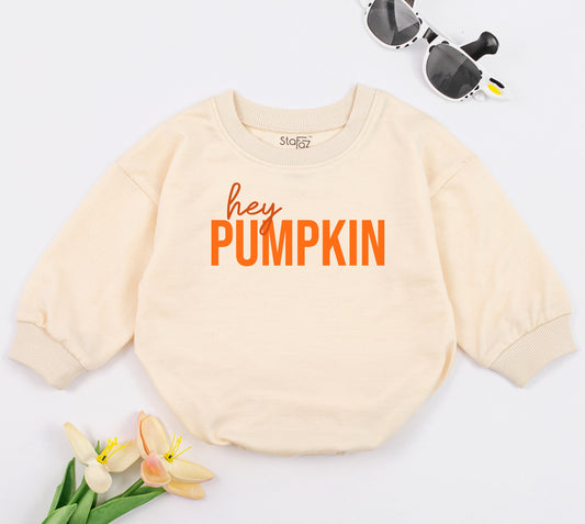 Hey Pumpkin Baby Romper Cute Summer Clothes Beach Outfit Funny Crabby Bodysuit Ocean Style Trendy Beach Babe Gift Retro Baby Clothes 3-6 Months (138 chars)