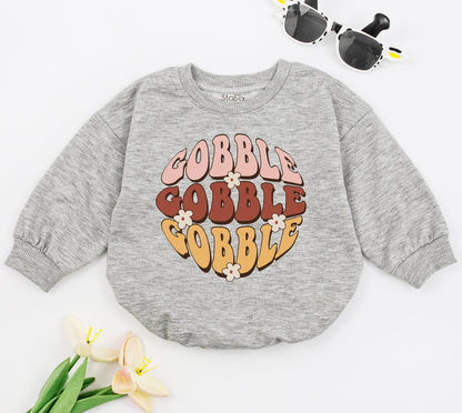 First Thanksgiving Baby Romper – Cute Turkey Outfit & Baby Shower Gift