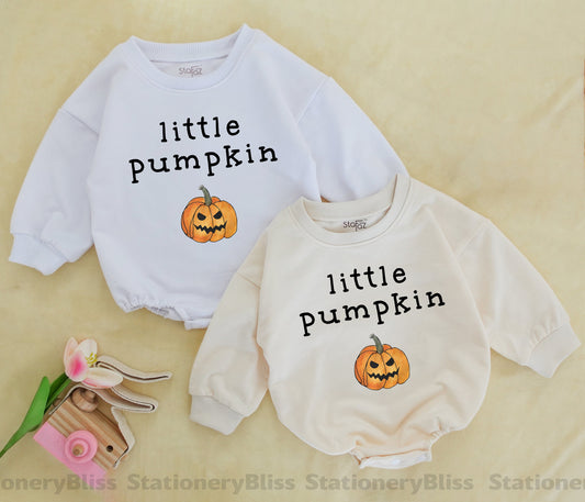 Farm Fresh Pumpkins Romper Fall Lover Gift Adorable Pumpkin Patch Bodysuit Autumn Jumpsuit Pumpkin Day Outfit Cute Thanksgiving One Piece