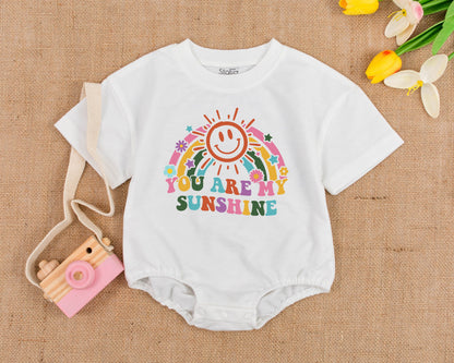 Worth The Wait Rainbow Baby Romper Bodysuit Pregnancy Announcement Gift Neutral Scandinavian Style Comfortable Cotton Baby Reveal Outfit